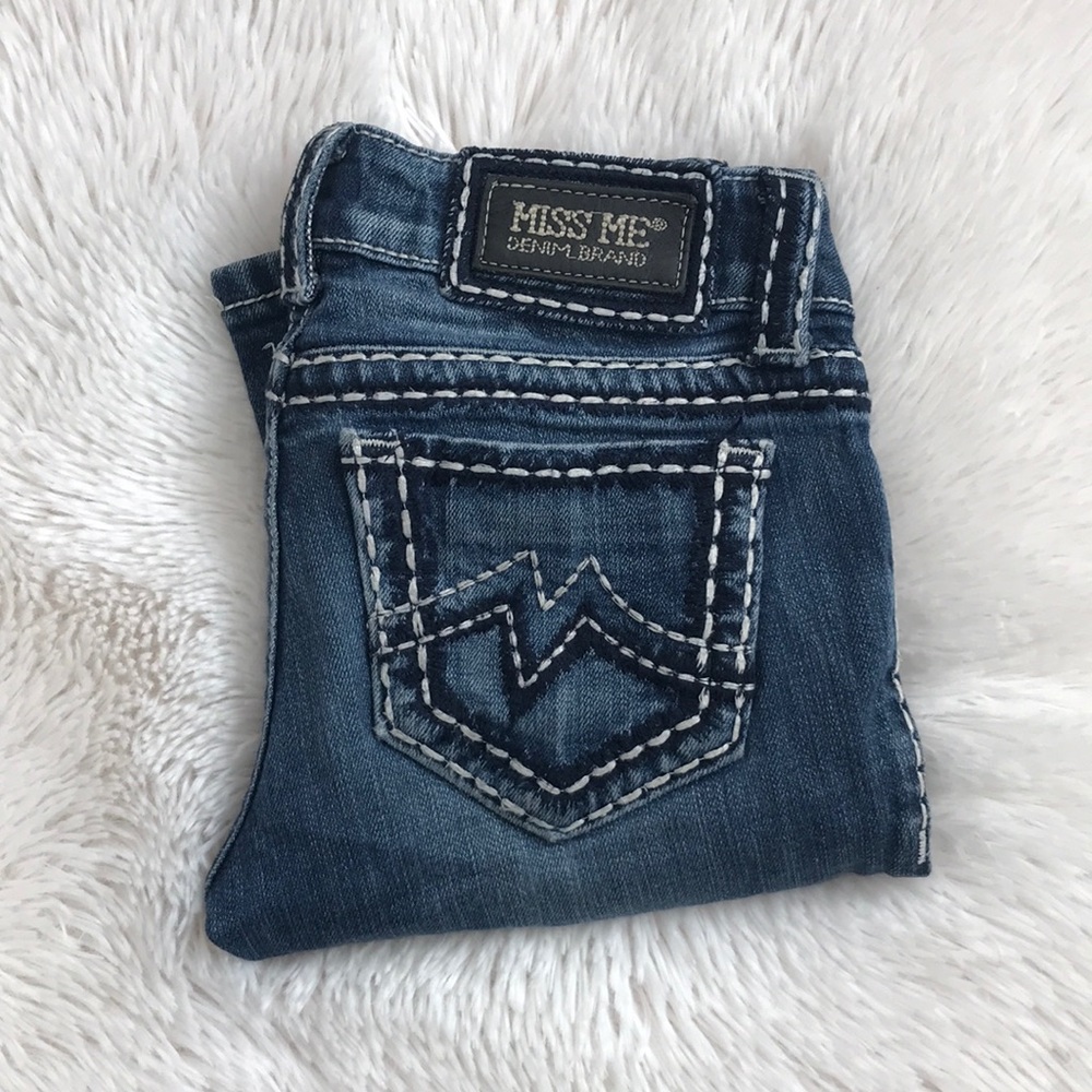 Miss Me Denim Sunny Boot Distressed Jeans